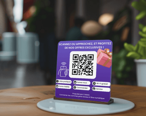 Plaque NFC Bizzlite