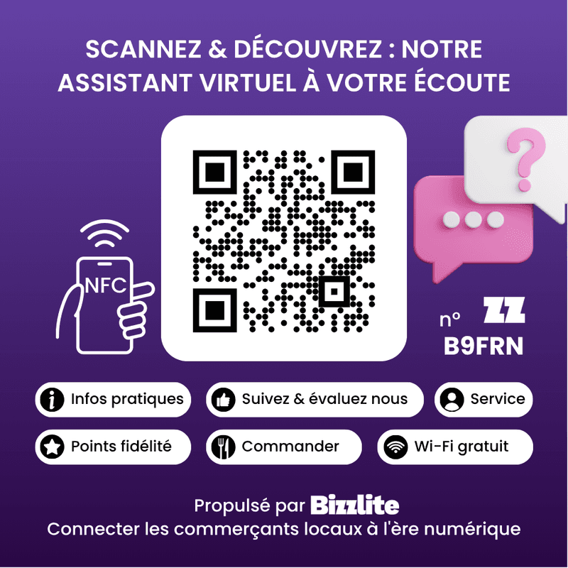 Système NFC pour collecter des avis clients
